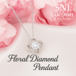 Floral Diamond Pendant