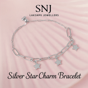 Silver Star Charm Bracelet