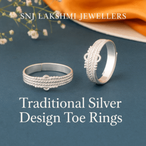 Traditional Silver Design Toe Rings