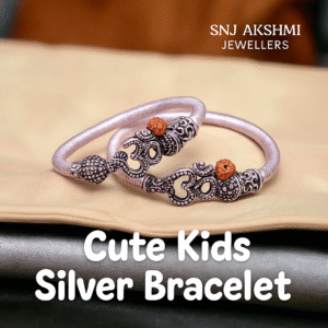 Cute Kids Silver Bracelet