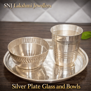 Silver Plate Glass And Bowls