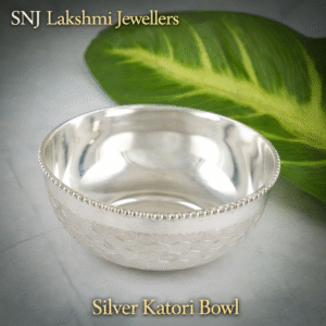Silver Katori Bowl