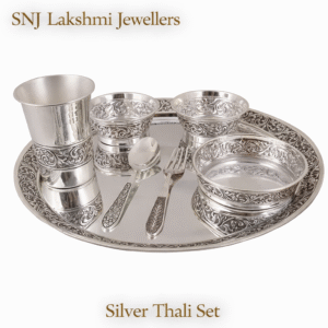 Silver Thali Set
