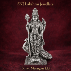 Silver Murugan Idol