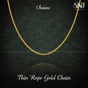 Thin Rope Gold Chain