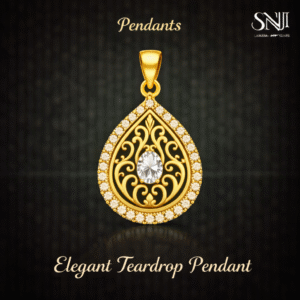 Elegant Teardrop Pendant