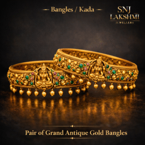 Pair of Grand Antique Gold Bangles