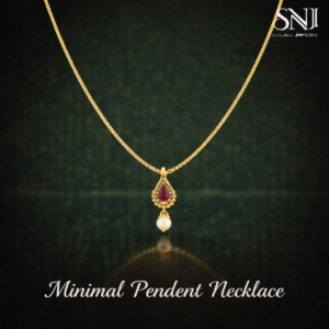 Minimal Pendant Necklace