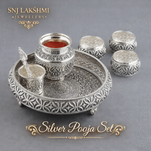 Silver Pooja Set
