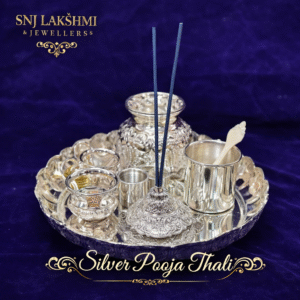 Silver Pooja Thali