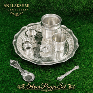 Silver Pooja Set