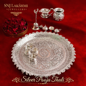 Silver Pooja Thali
