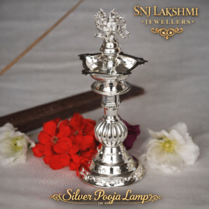 Silver Pooja Lamp