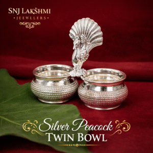 Silver Twin Bowl