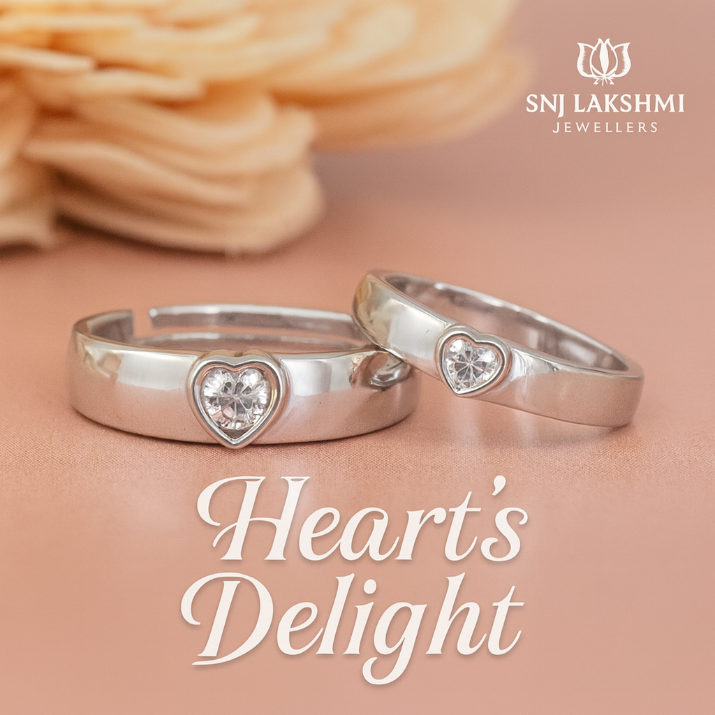 Heart's Delight Silver Ring's