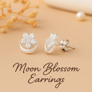 Moon Blossom Earring's