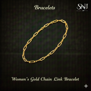 Women’s Gold Chain Link Bracelet