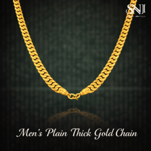 Men’s Plain Thick Gold Chain