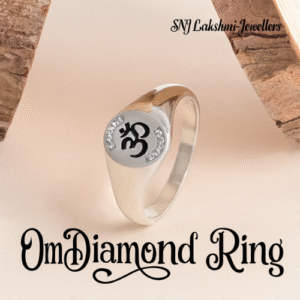 Om Design Silver Ring's